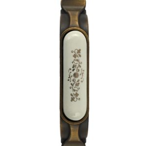 دستگیره کابینت و دستگیره کمد 9075 سیلور - silver دو پیچ
